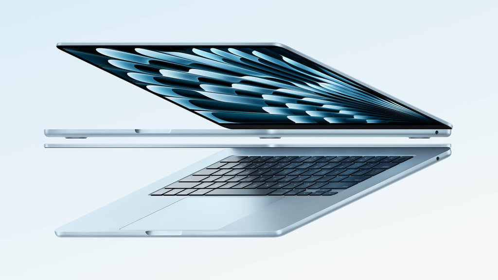 蘋果（Apple）MacBook Air，這次換上全新的 M4 晶片