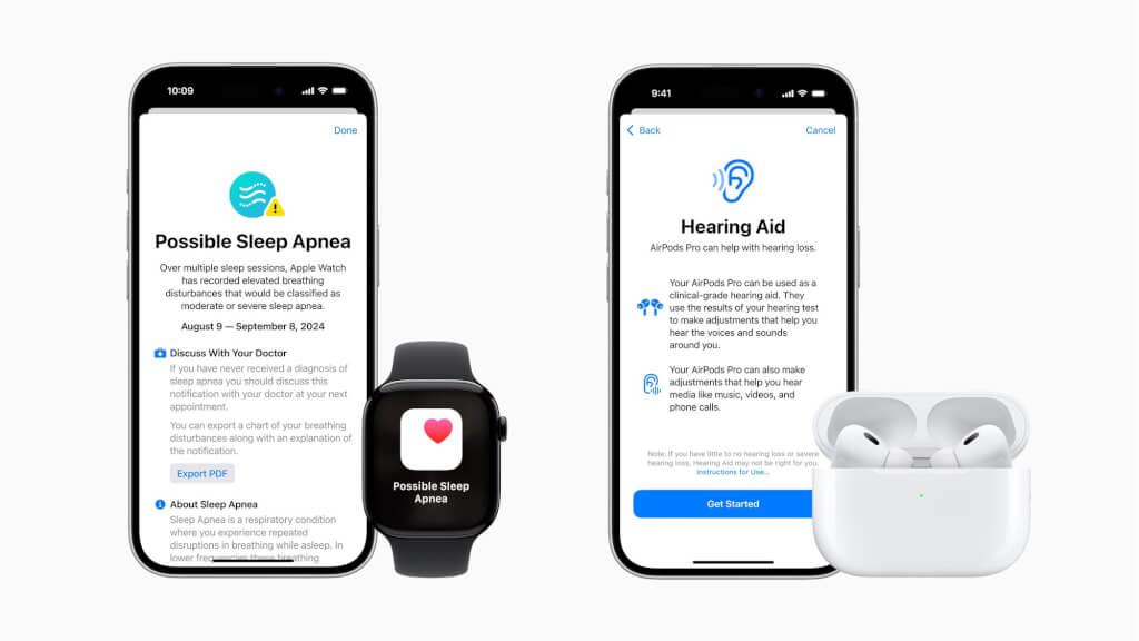 Apple Watch在台可偵測睡眠呼吸中止症!AirPods Pro也變身助聽器